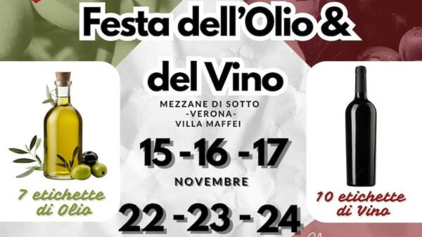 Festa dell’Olio e del Vino a Mezzane di Sotto