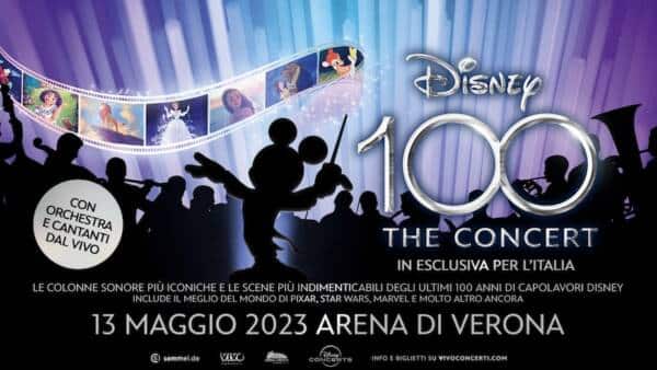 Disney festeggia 100 anni all’Arena di Verona