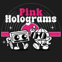 Pink hologram