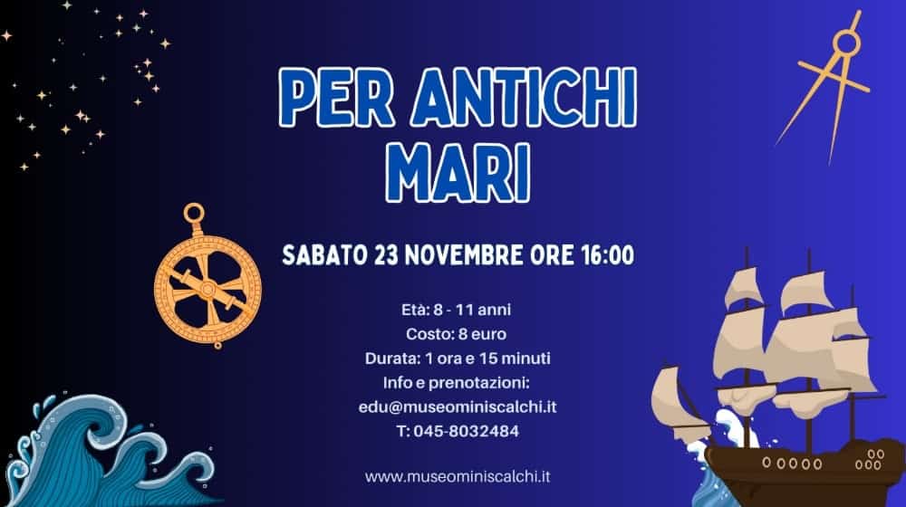 Per antichi mari 23 novembre