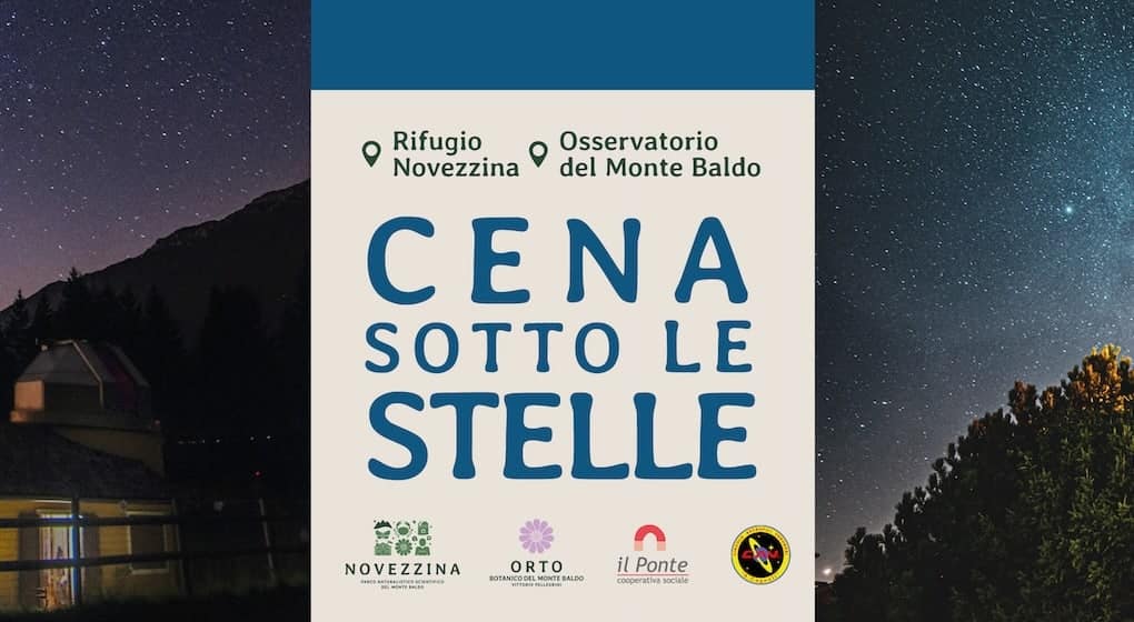 cena sotto le stelle baldo