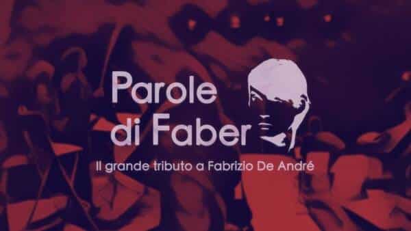 “Parole di Faber”, tributo a Fabrizio De André