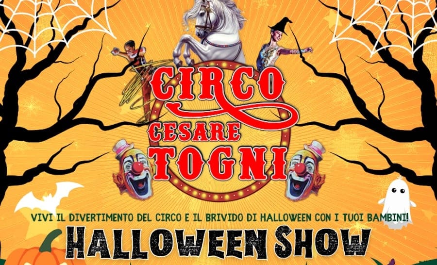 circo cesare togni halloween