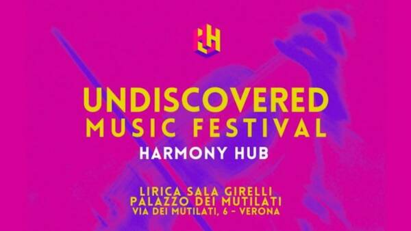 “Undiscovered Music Festival” al Palazzo dei Mutilati