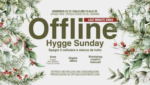 “Offline Hygge Sunday”: spegni il cellulare e stacca da tutto